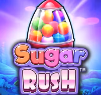 Sugar Rush online slot game with colorful candy symbols and bonus features